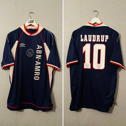 Ajax away football shirt 1999/2000 Brian Laudrup XL