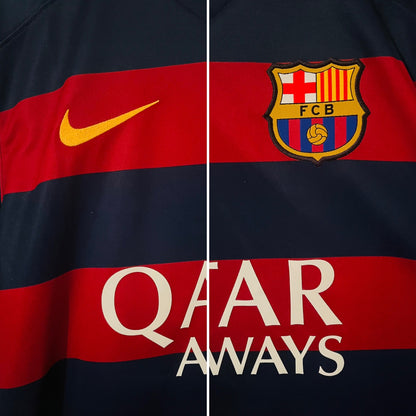 Barcelona home football shirt 2015/16 Messi Medium