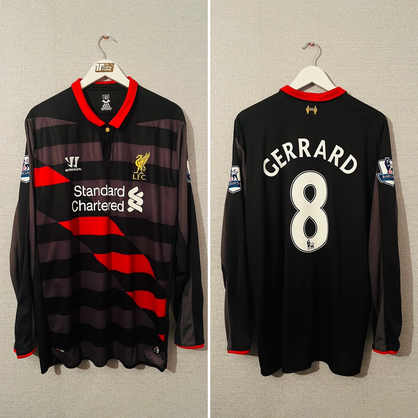 Liverpool third football shirt 2014/15 Gerrard XXL