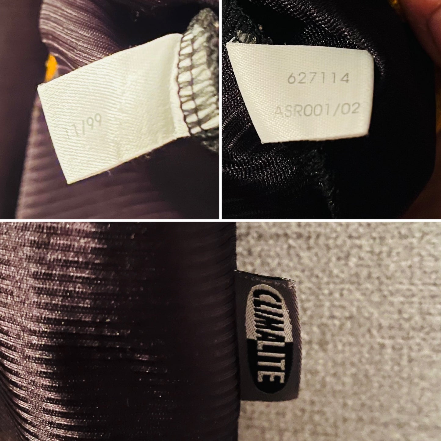 Real Madrid away football shirt 1999/2000 Redondo XL