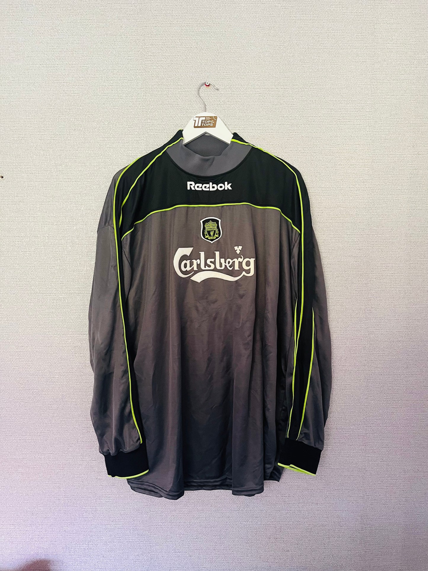 Liverpool goalkeeper football shirt 2000/01 XXXL