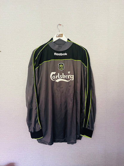 Liverpool goalkeeper football shirt 2000/01 XXXL