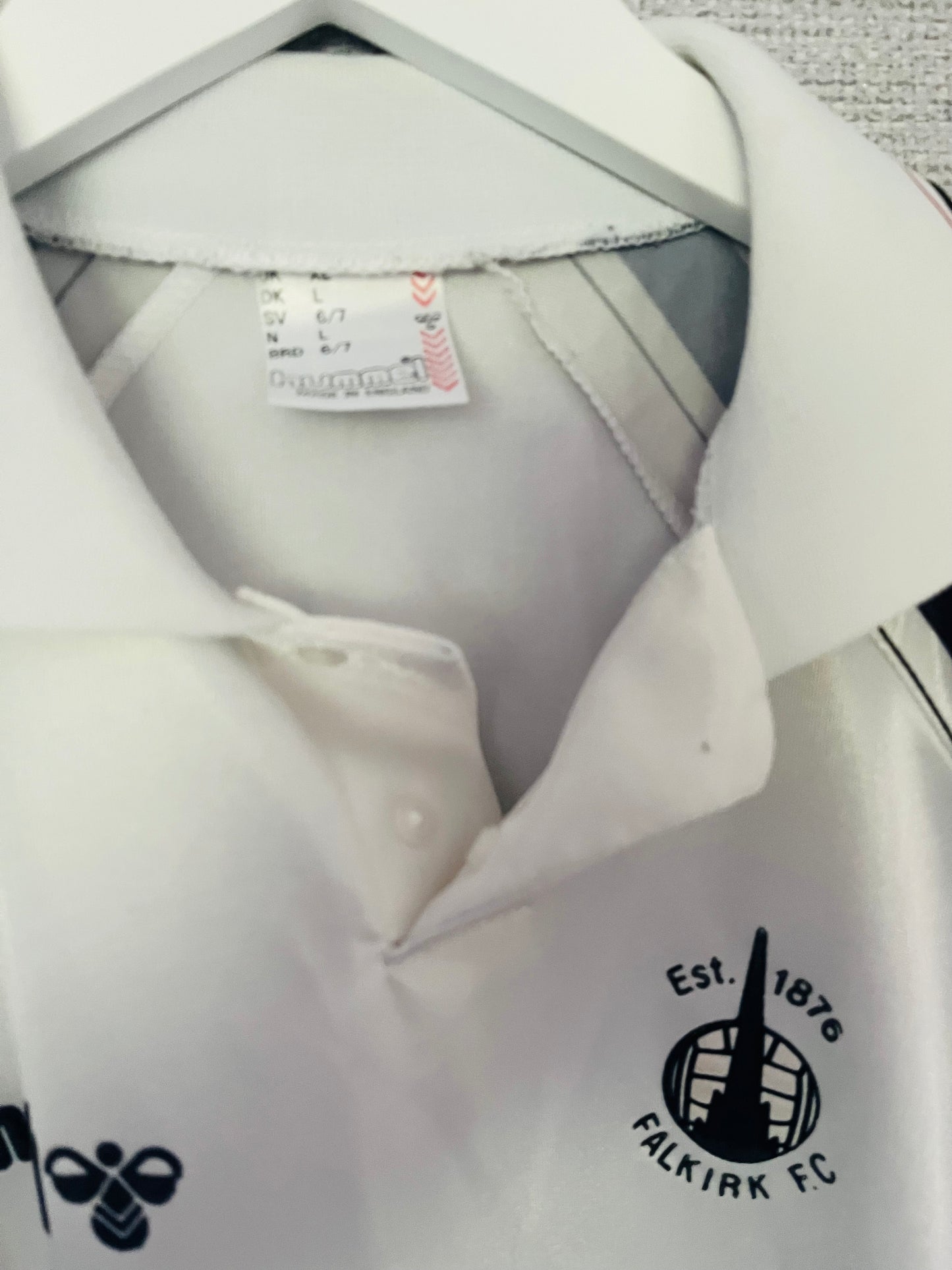 Falkirk away football shirt 1991/94 XL