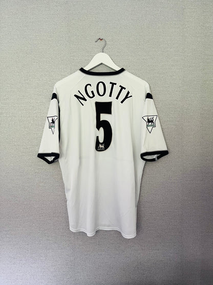 Bolton Wanderers home football shirt 2002/03 Ngotty XL