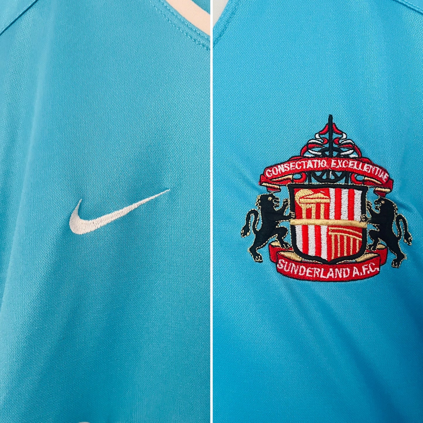 Sunderland away football shirt 2002/03 Phillips medium