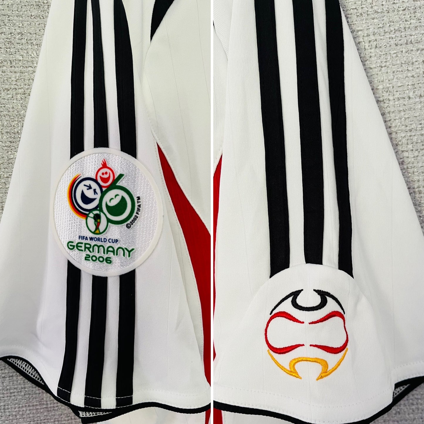 Germany home football shirt
W/C 2006 Podolski XL