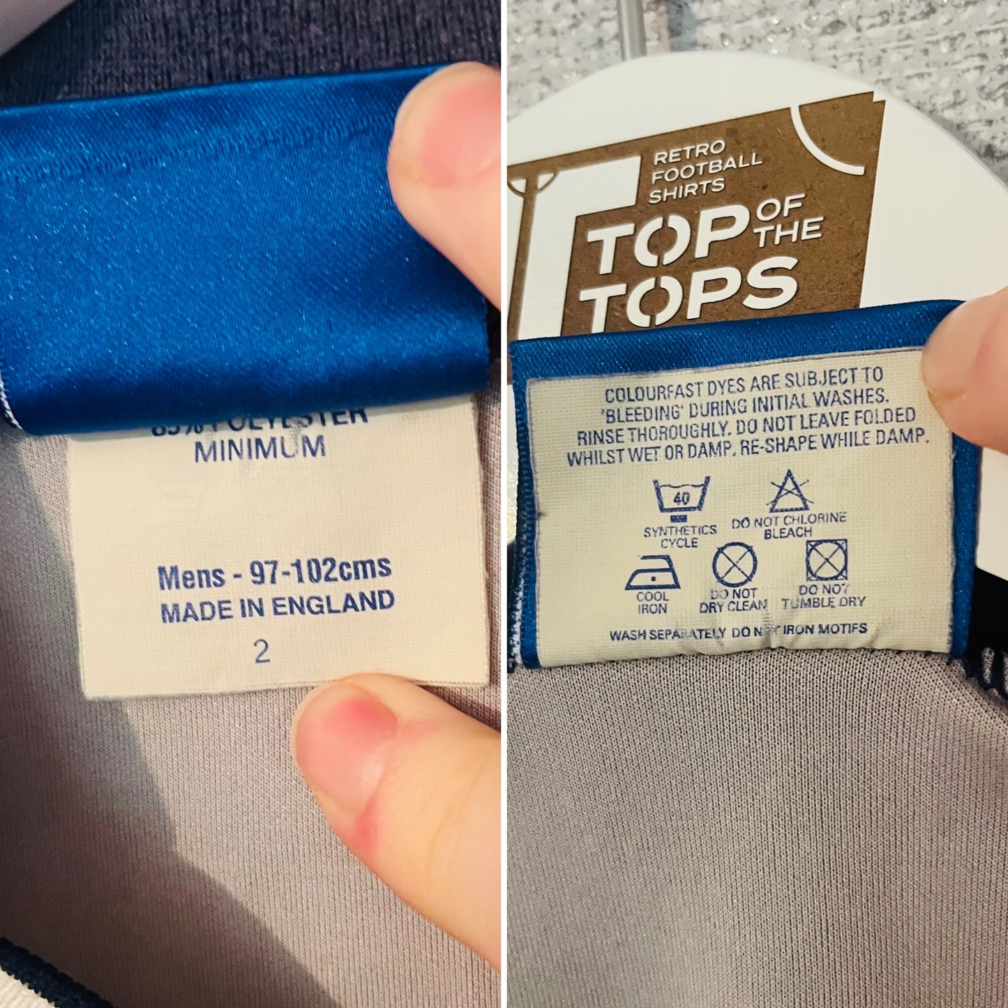 Tottenham Hotspur away football shirt 1994/95 Klinsmann Medium