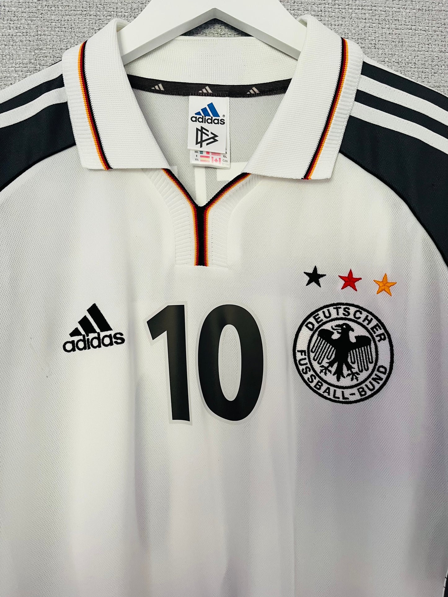 Germany home football shirt 2000/02 Matthaus XXL