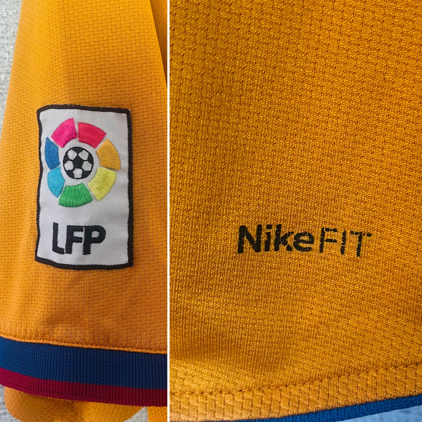 Barcelona away football shirt 2006/07 Ronaldinho Large