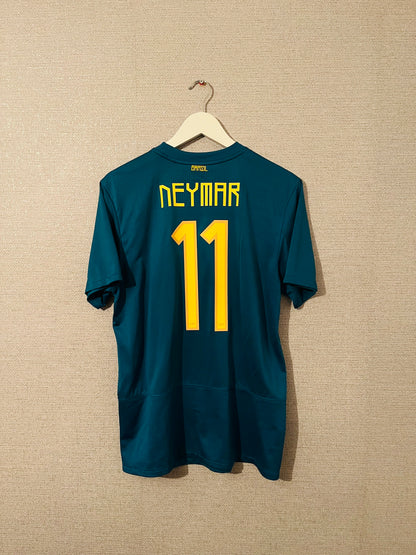 Brazil away football shirt 2011/12 Neymar Medium