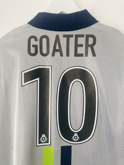 Manchester City away football shirt 2001/02 Goater Medium