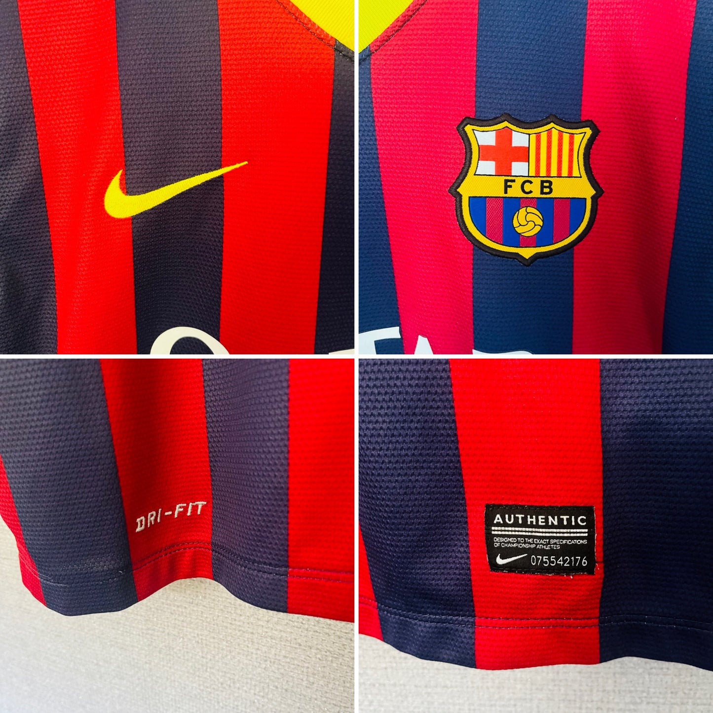Barcelona home football shirt 2013/14 Messi Medium