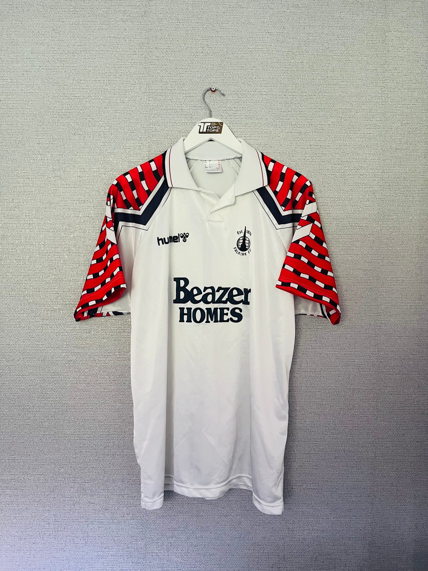 Falkirk away football shirt 1991/94 XL
