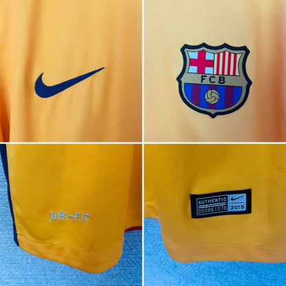 Barcelona away football shirt 2015/16 Neymar XL