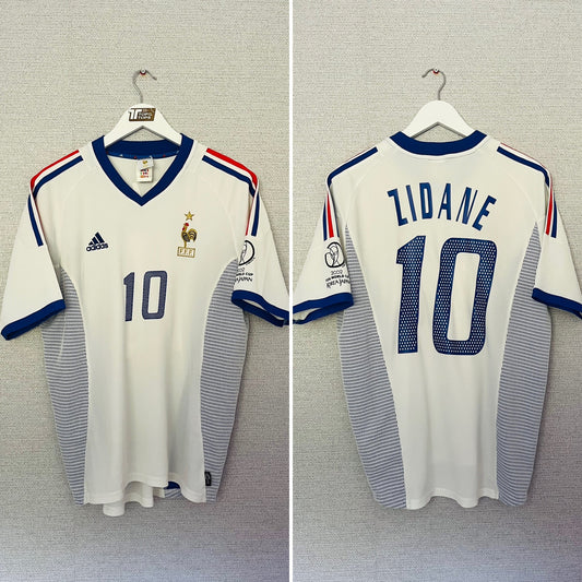 France away football shirt          W/C 2002 Zidane Large