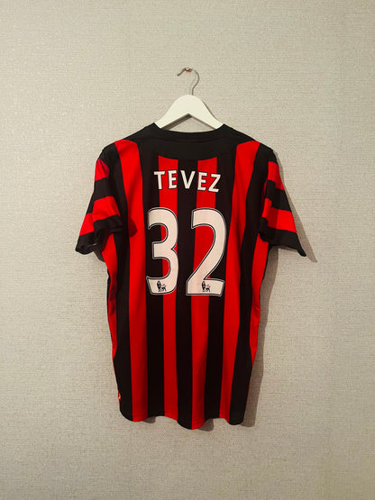 Manchester City away football shirt 2011/12 Tevez Large
