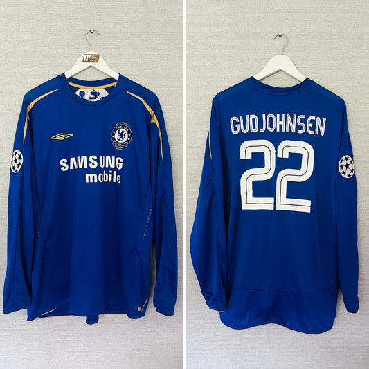 Chelsea home football shirt 2005/06 Gudjohsen XXL