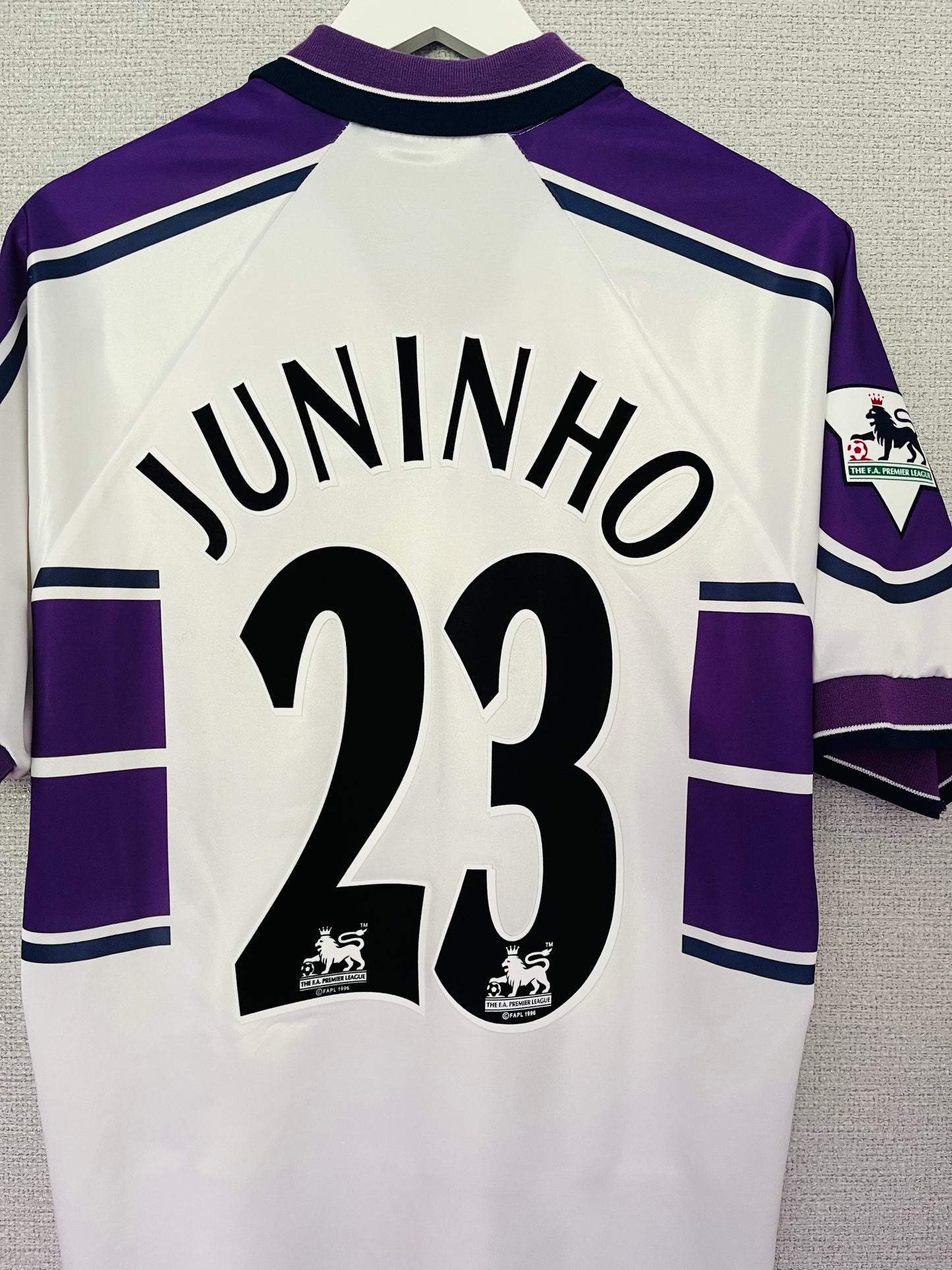 Middlesbrough away football shirt 1999/2000 Juninho Large