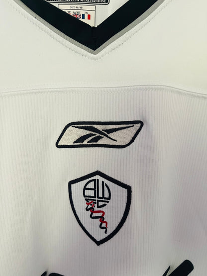 Bolton Wanderers home football shirt 2001/02 Ngotty XL
