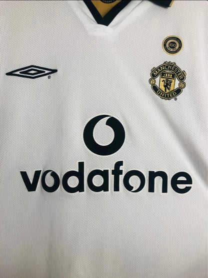 Manchester United away & third football shirt (reversible version)

Beckham XL 2001/02
