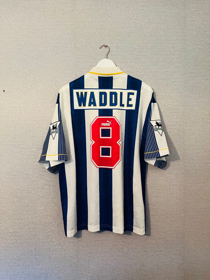 Sheffield Wednesday home football shirt 1993/95 Waddle Large