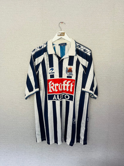 Real Sociedad home football shirt 1995/98 XXL