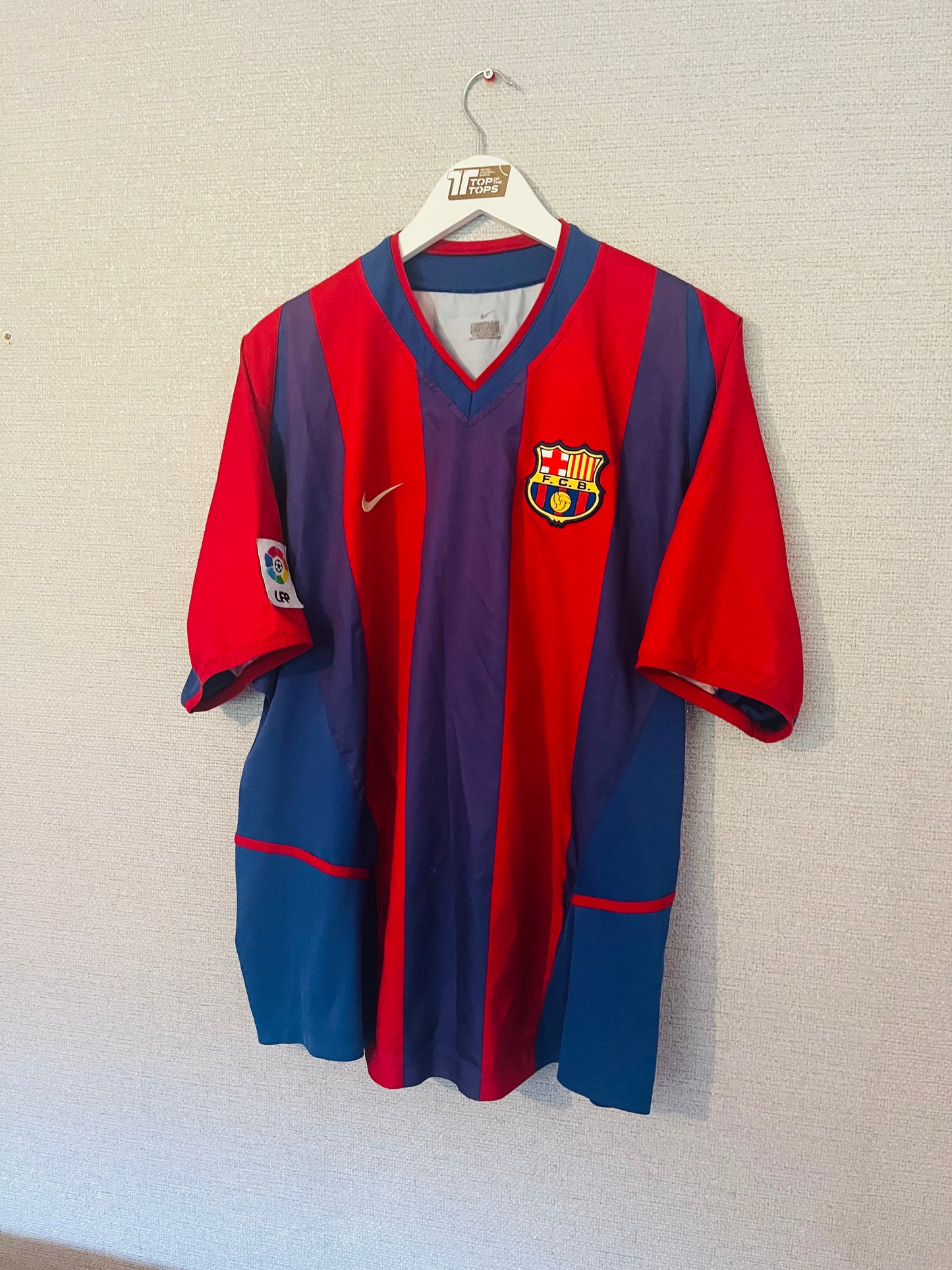 Barcelona home football shirt 2002/03 Riquelme XXL