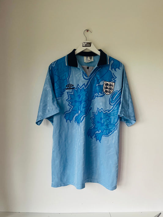 England third football shirt 1992/93 XL