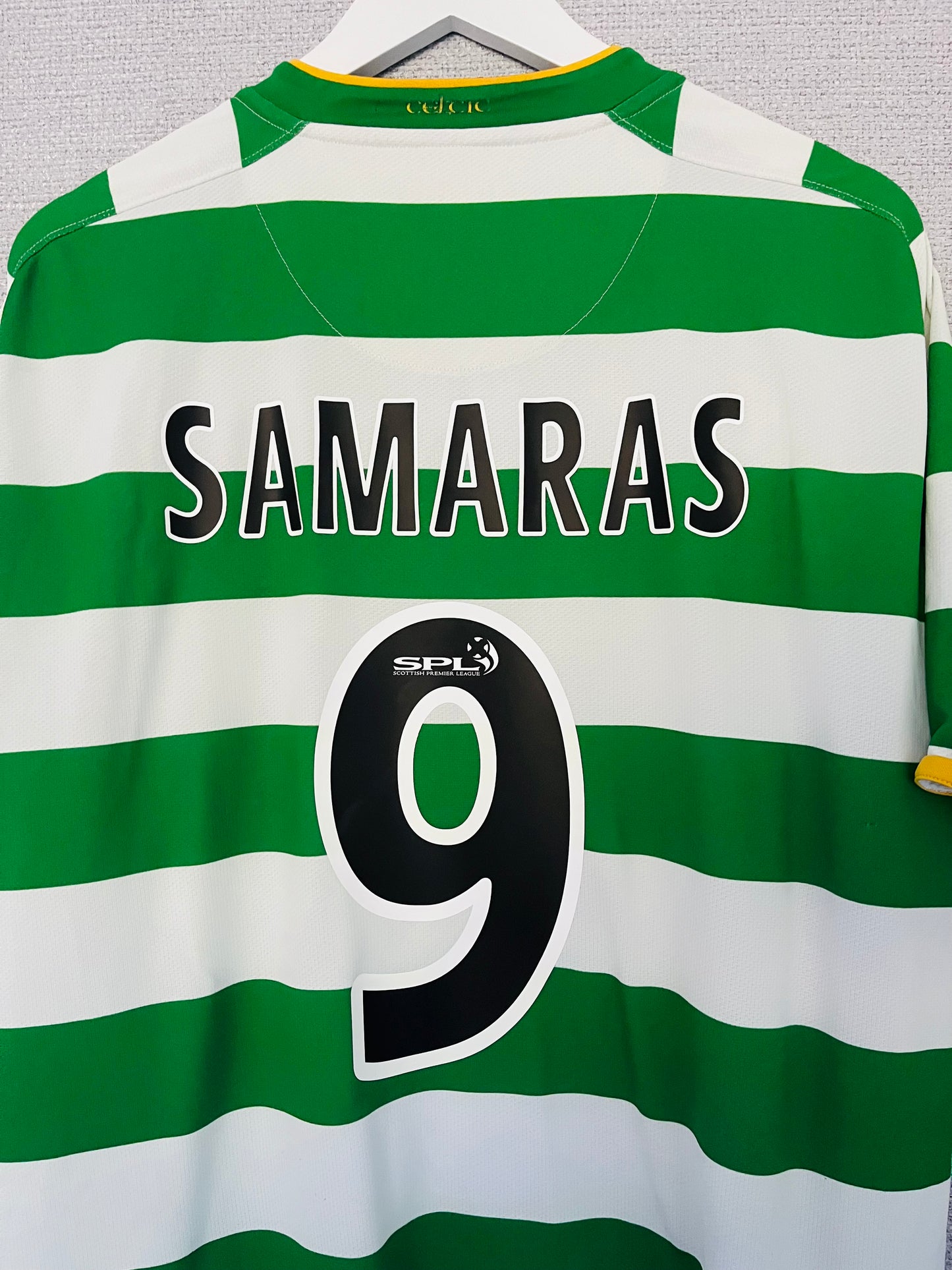 Glasgow Celtic home football shirt 2008/08 Samaras XL