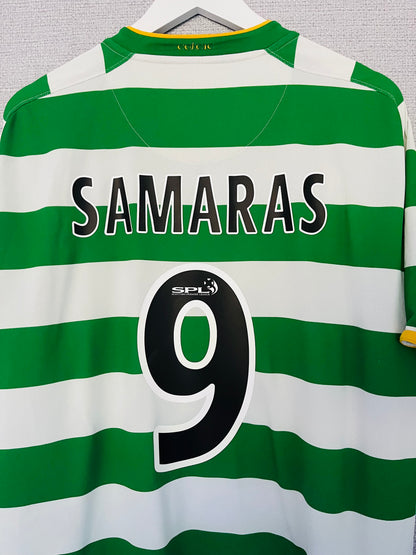 Glasgow Celtic home football shirt 2008/08 Samaras XL