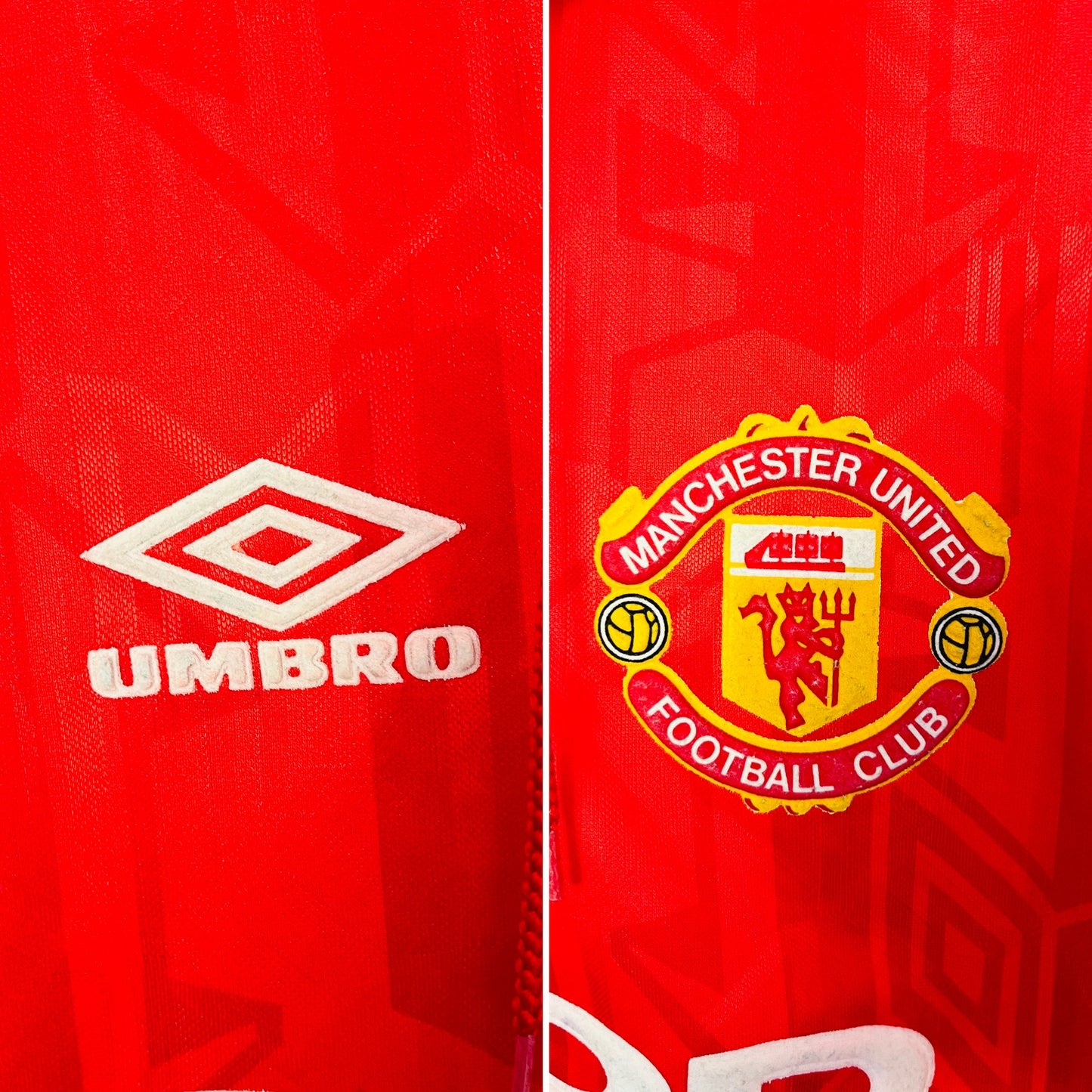 Manchester United home football shirt
1992/94 Hughes XL