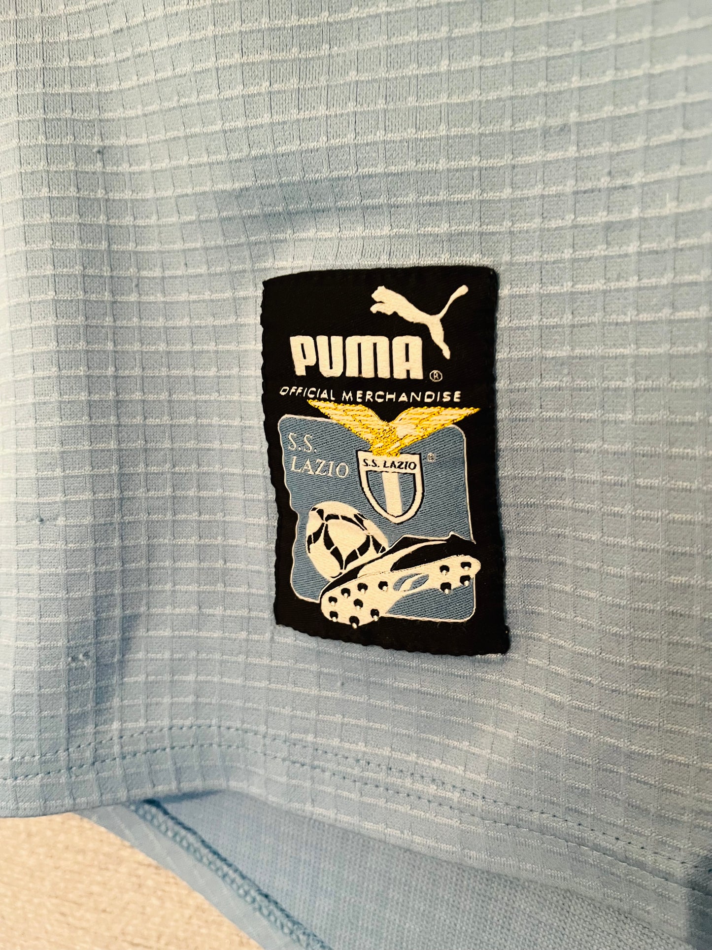 Lazio home football shirt 1998/2000 Salas Large