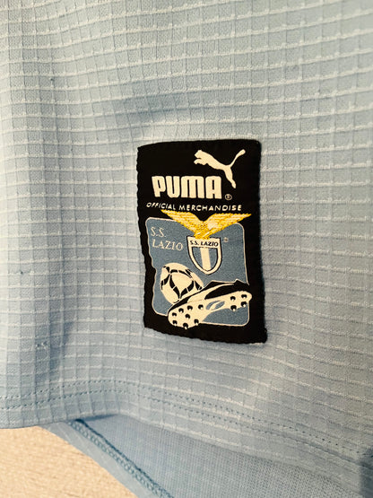 Lazio home football shirt 1998/2000 Salas Large