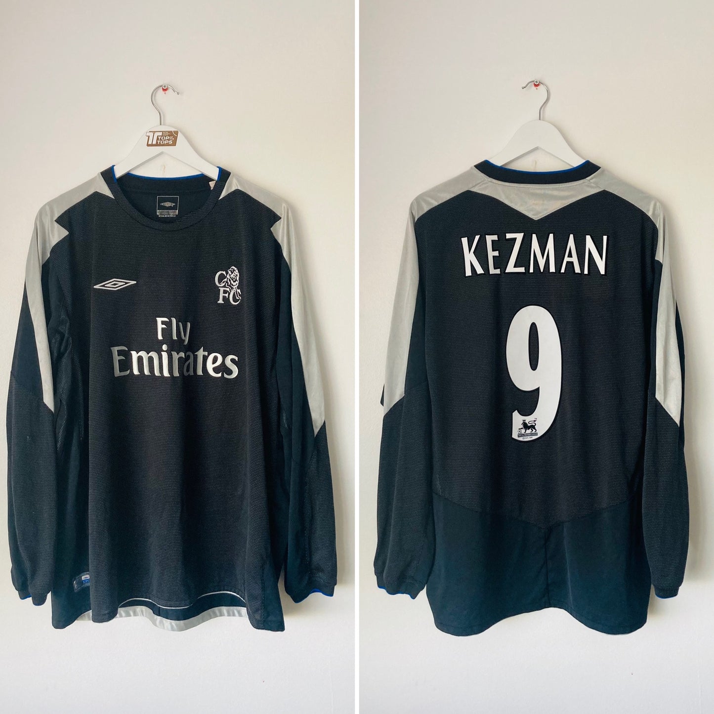 Chelsea third football shirt
2004/05 Kezman XXL
