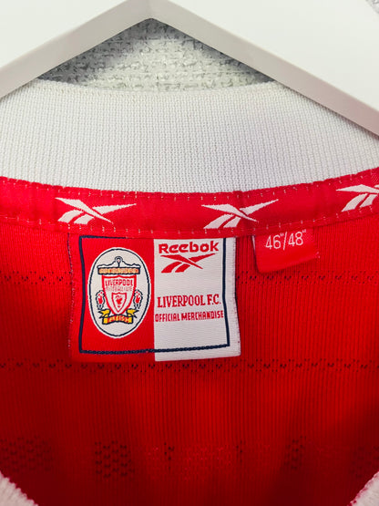 Liverpool home football shirt 1998/2000 Fowler XL