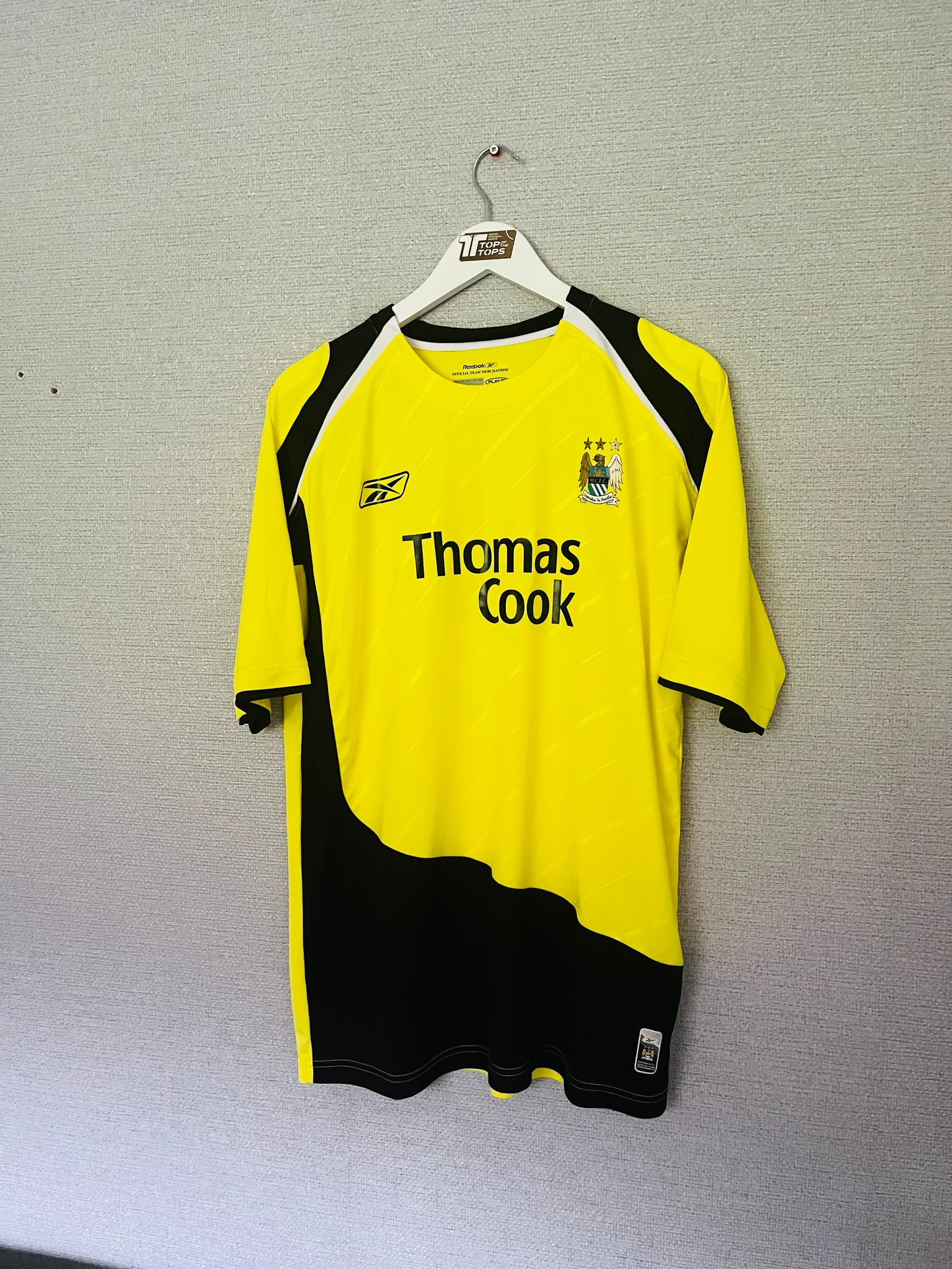 Manchester City third football shirt 2005/07 Large