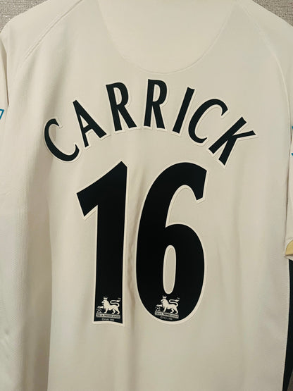 Manchester United away football shirt 2006/07 Carrick Medium