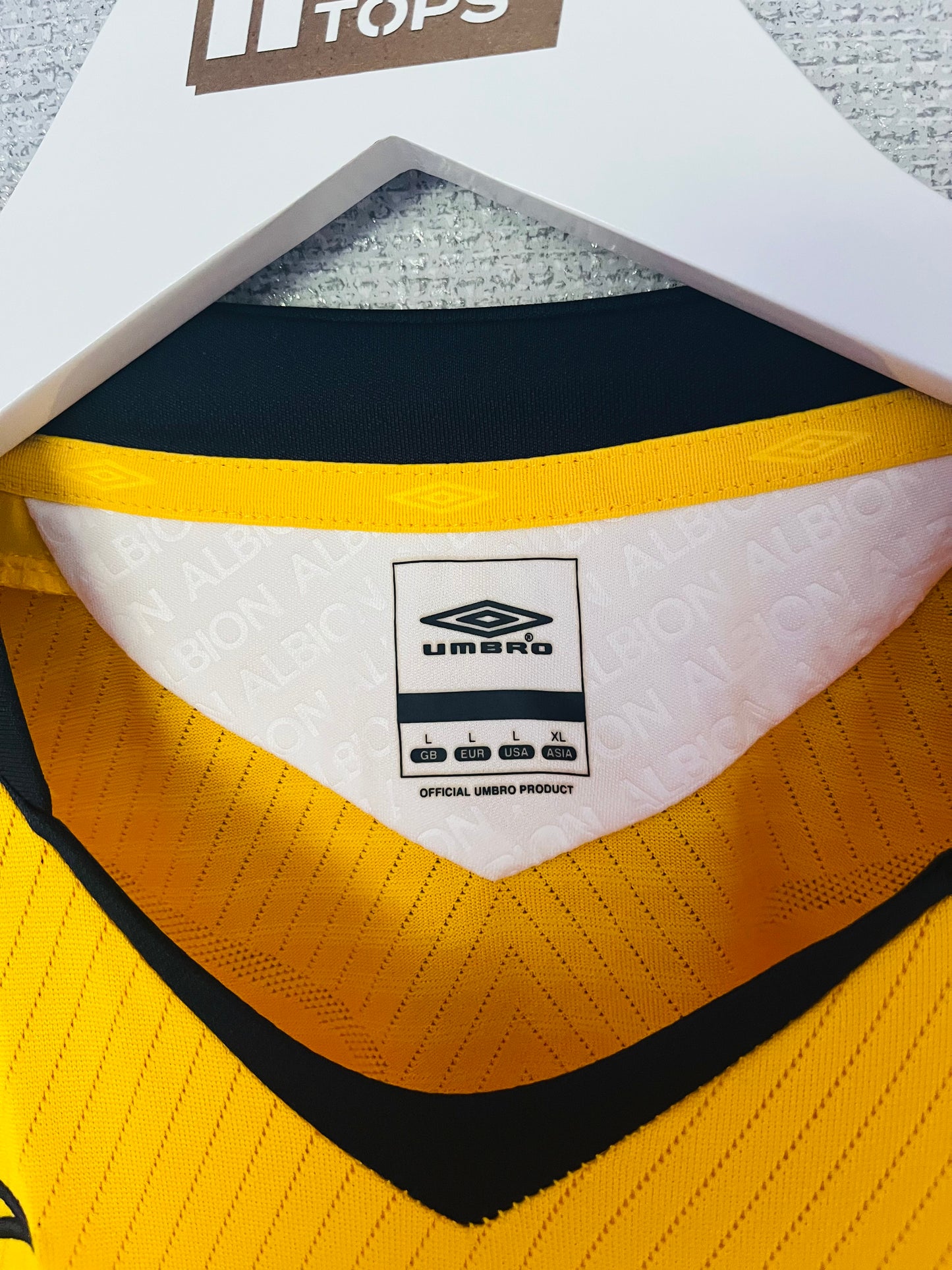 West Bromwich Albion away football shirt 2008/09 Large