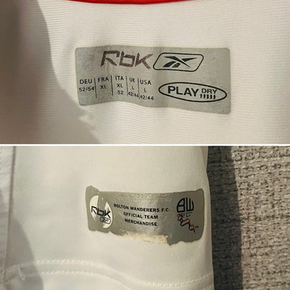 Bolton Wanderers home football shirt 2007/08 Campo Medium