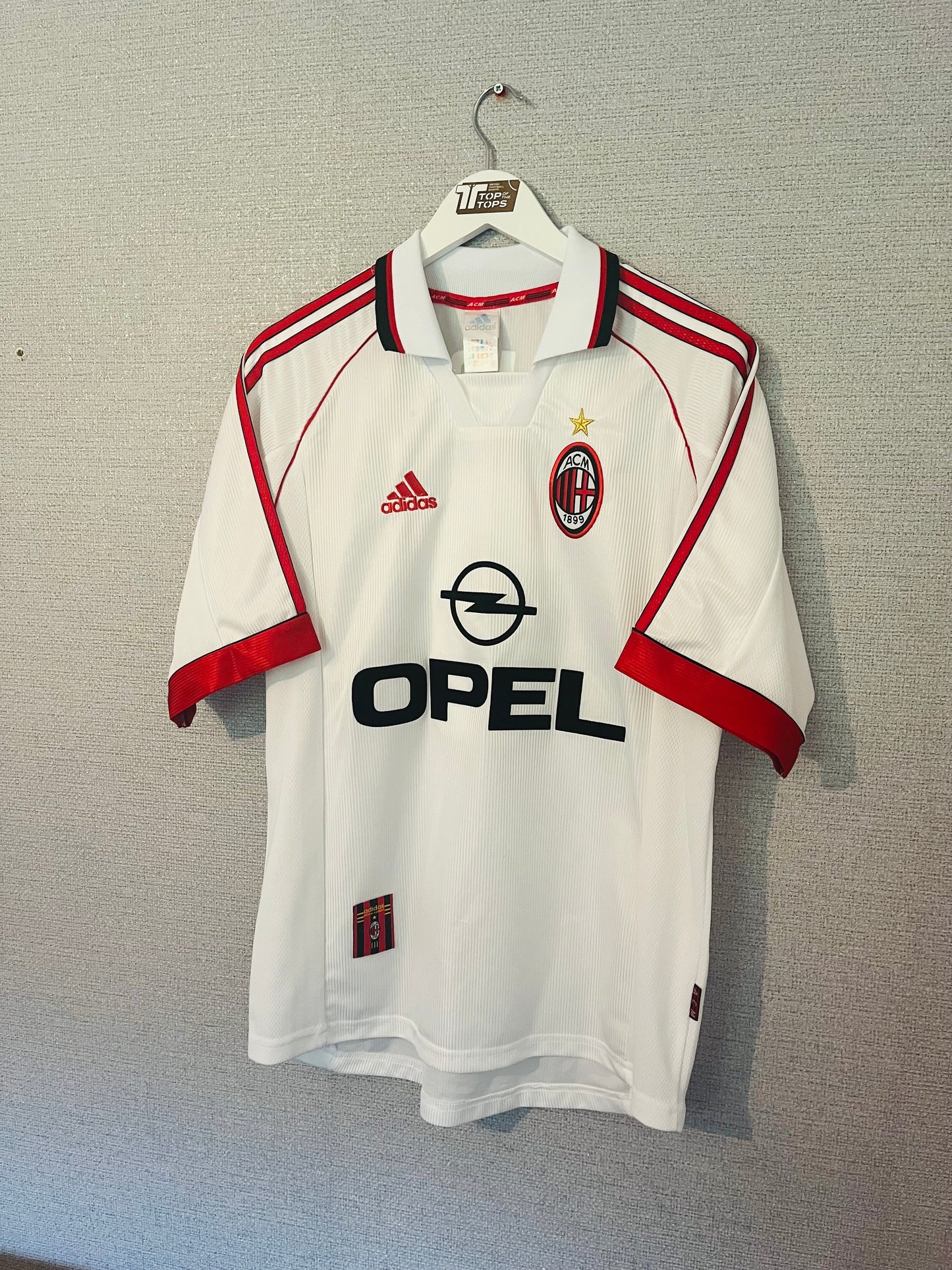AC Milan away football shirt 1998/2000 Maldini Medium