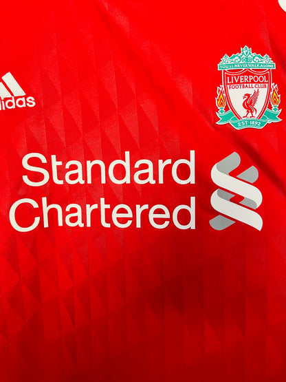 Liverpool home football shirt 2010/12 Suarez Large