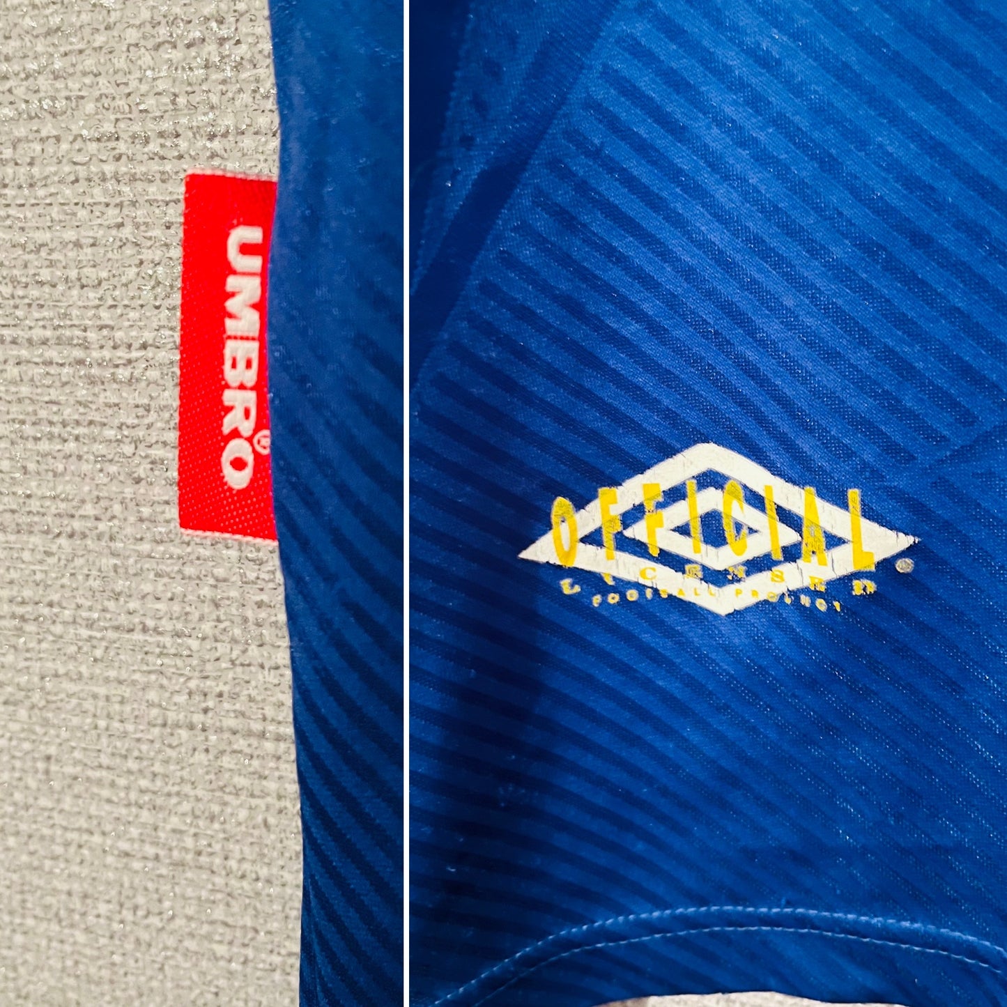 Chelsea home football shirt 1993/94 Peacock Medium