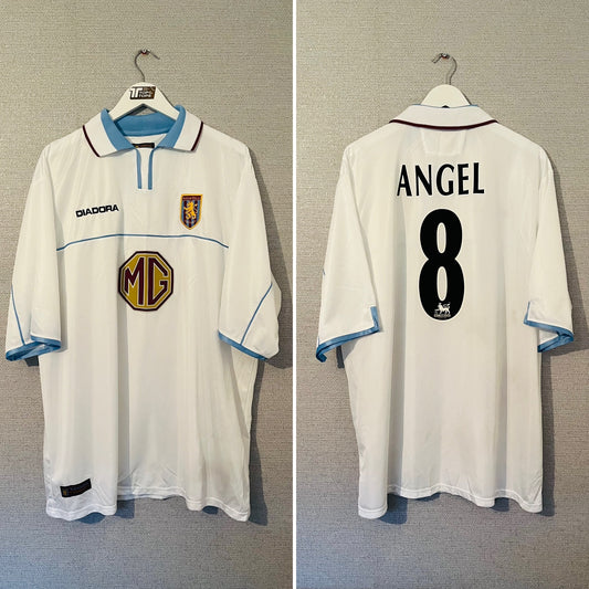 Aston Villa away football shirt 2002/03 Angel XXXL
