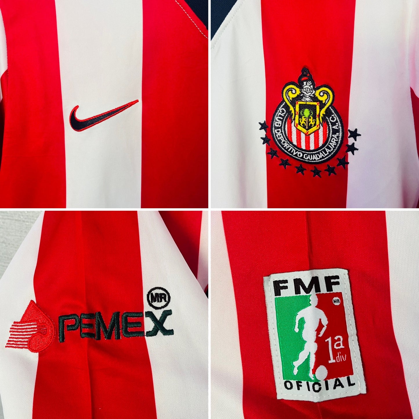 Chivas de Guadalajara home football shirt 1997/97 Medium