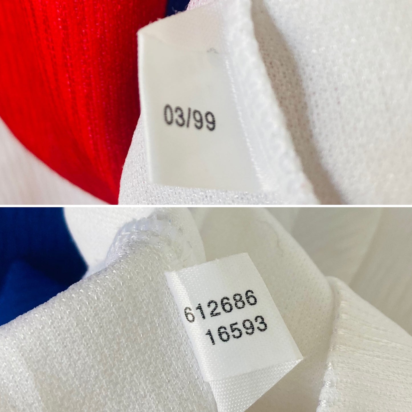 Lyon home football shirt 1998/99 Laville Large