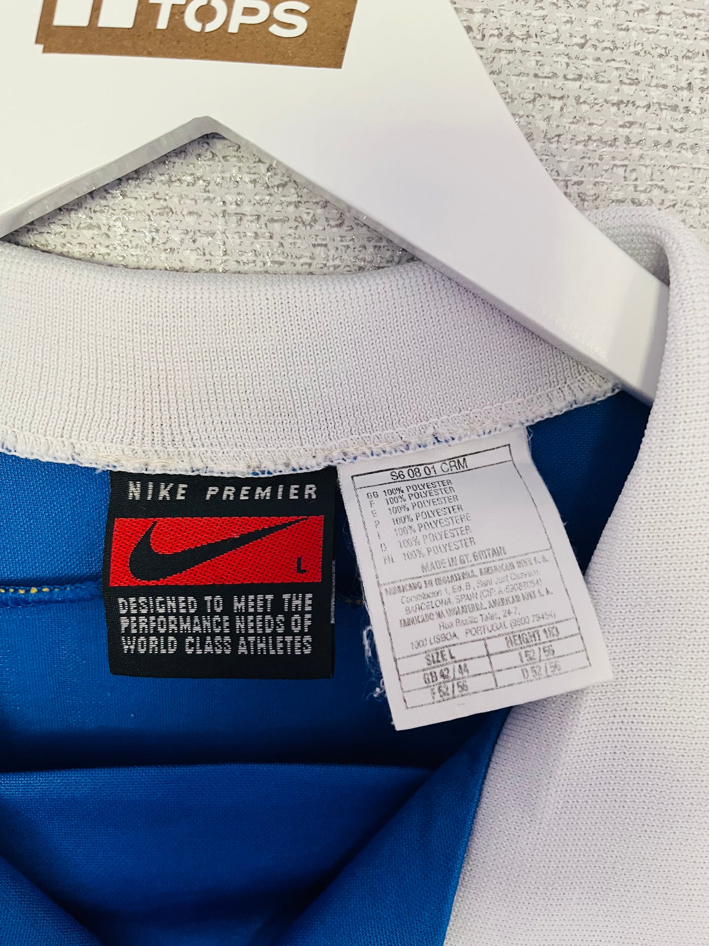 Italy home football shirt 1995/96 Baggio Large