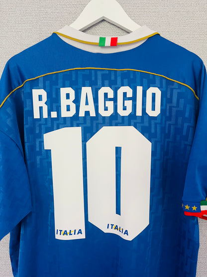 Italy home football shirt 1995/96 Baggio XL