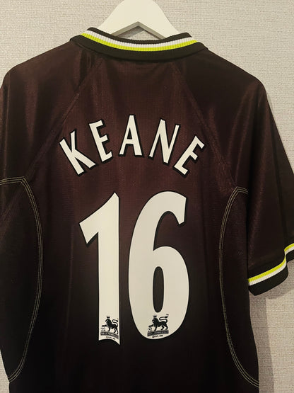 Manchester United third football shirt 1998/99 Keane Large