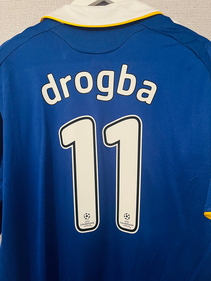 Chelsea home football shirt 2008/09 Drogba XL
