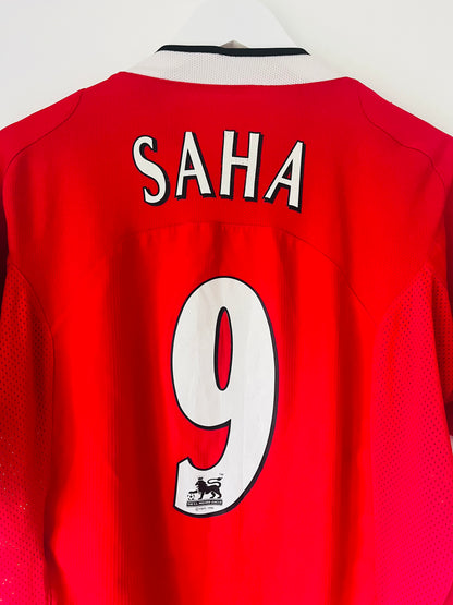 Manchester United home football shirt
2004/06 Saha Medium